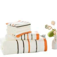 Gift Suit China Cheap High Soft Jacquard Bamboo Towel Set