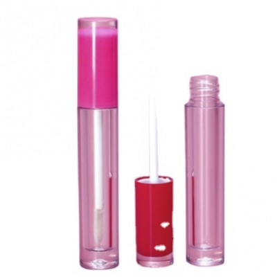 Korean Style Lipgloss Tube 5ml Pure Color Transparent Lip Glaze Empty Cosmetic Package